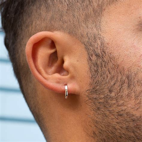 versace mens earring|male designer earrings.